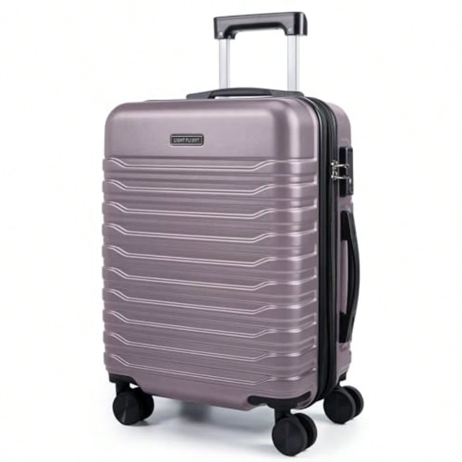 Spinner Wheel Rolling Suitcase 20 Inch - Erweiterbarer Handgepäckkoffer 22x14x9, geeignet für Fluggesellschaften,