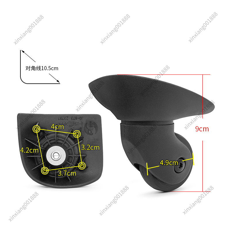 Silent Replacement Luggage Wheels - Für Samsonite V22 Gepäckreparaturteile JY-102 Geräuschloser