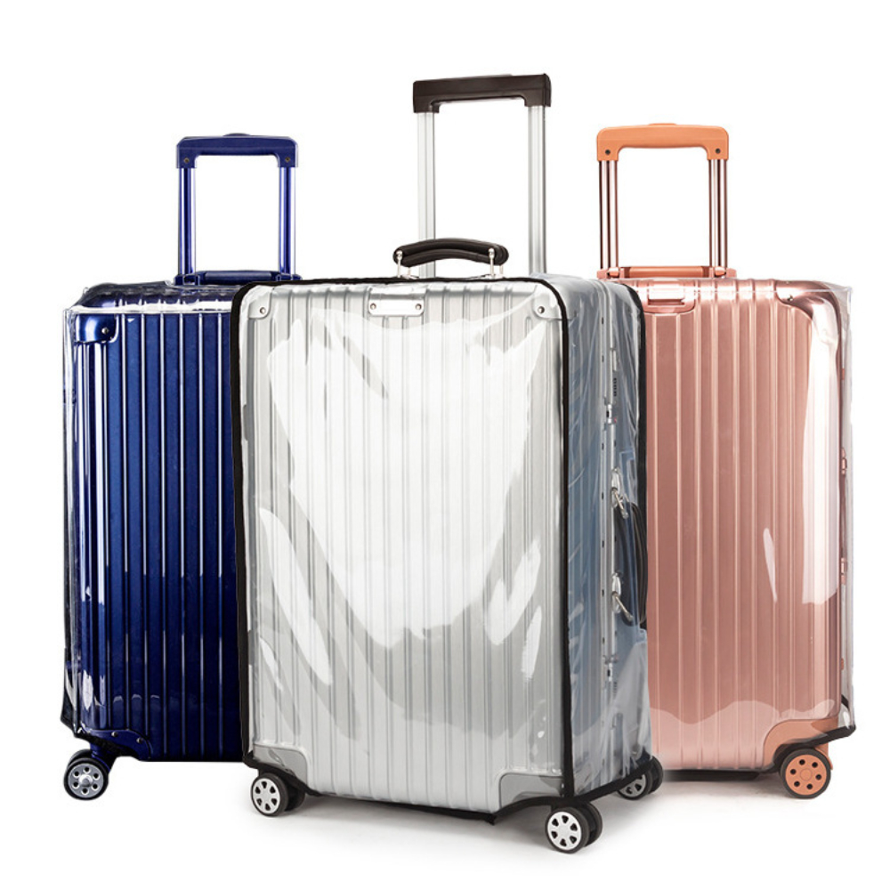 Luggage Protective Cover Transparent - Kofferschutzhülle, transparente staubdichte Abdeckung, Kofferschutzhülle