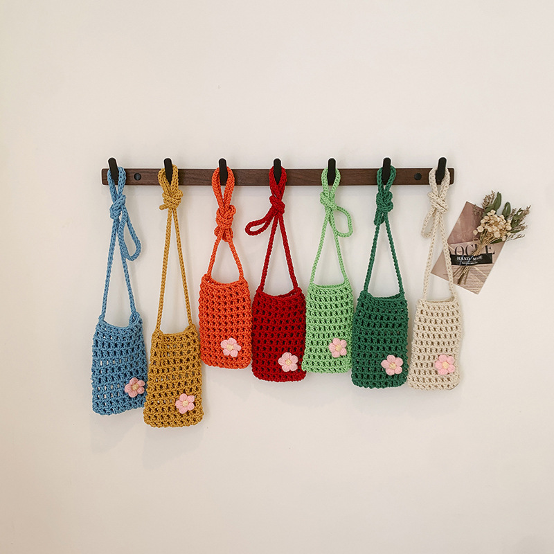 Handbags - 1 Stück Neue Hohlstrick-Mehrzweck-Handytasche für Kleinteile