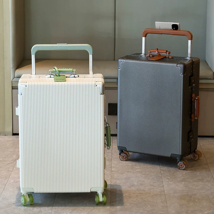 Spinner Wheel Rolling Suitcase 20 Inch - Koffer mit breitem Griff und Rollen,