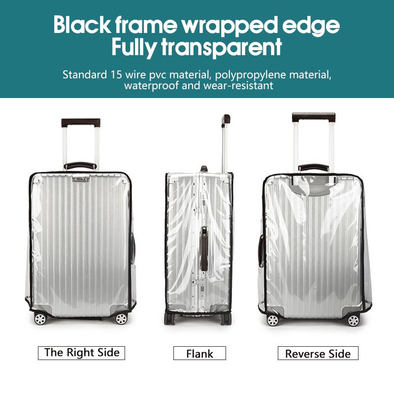 Luggage Protective Cover Transparent - Bestseller Reise Transparente Kofferhülle Wasserdicht und
