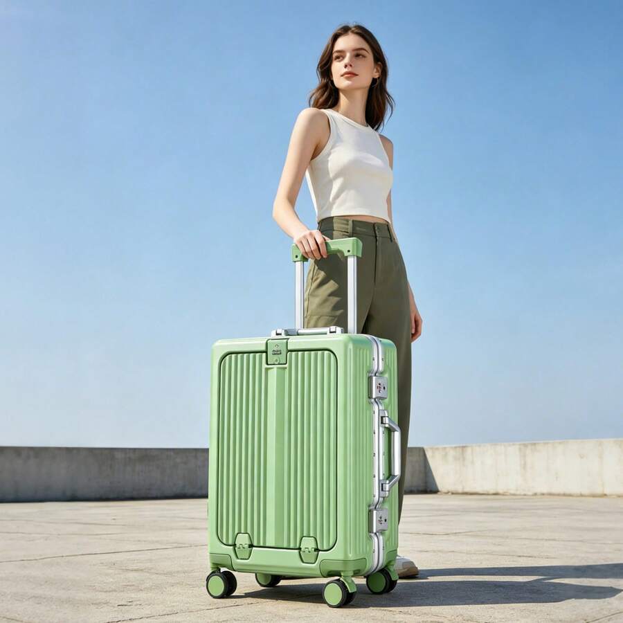 Front Opening Laptop Luggage 24 Inch - Tidal Flash 20/24 Zoll Koffer mit