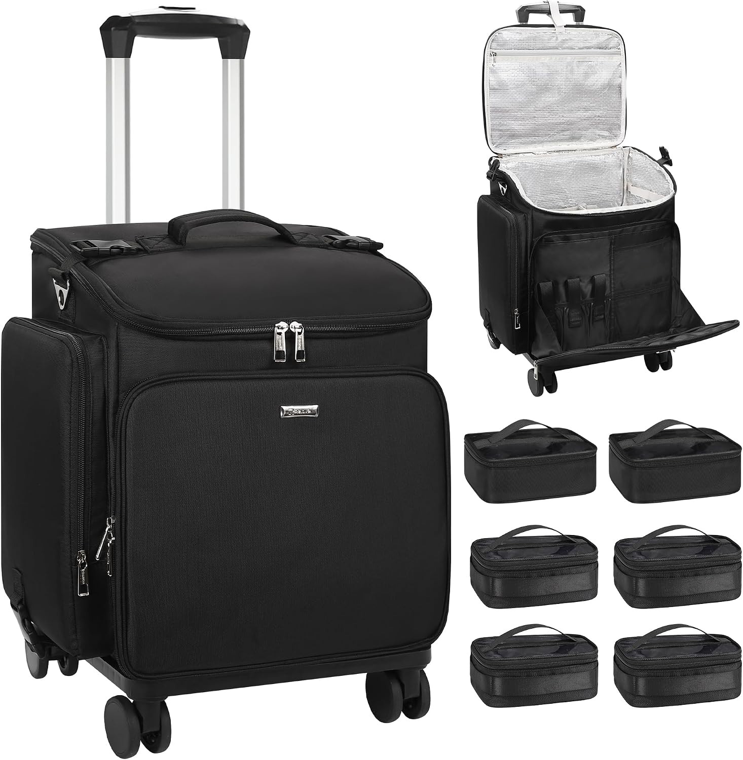 Rollender Make-up-Koffer, Haar – Travel Bags Bewertung und Preis