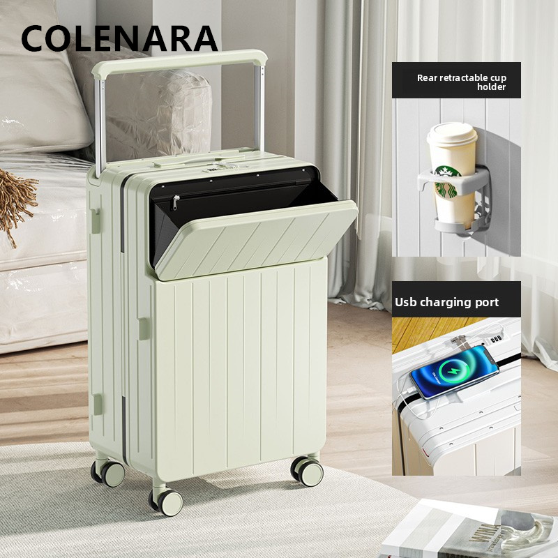 COLENARA Multifunktionaler Kof – Front Opening Laptop Luggage 24 Inch Bewertung und Preis