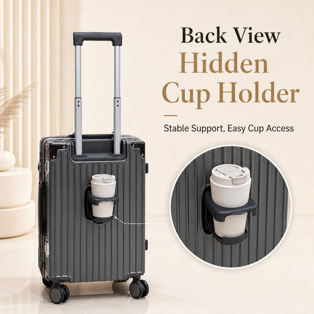 Handgepäckkoffer, von der Flug – Aluminum Frame Carry On Luggage Bewertung und Preis