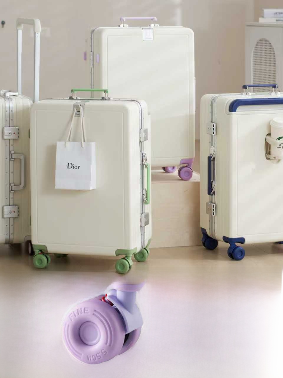 Neuer Großraum-Koffer mit Alum – Aluminum Frame Carry On Luggage Bewertung und Preis