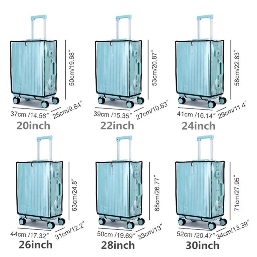 Neuer Reisegepäck-Schutzbezug  – Luggage Protective Cover Transparent Bewertung und Preis