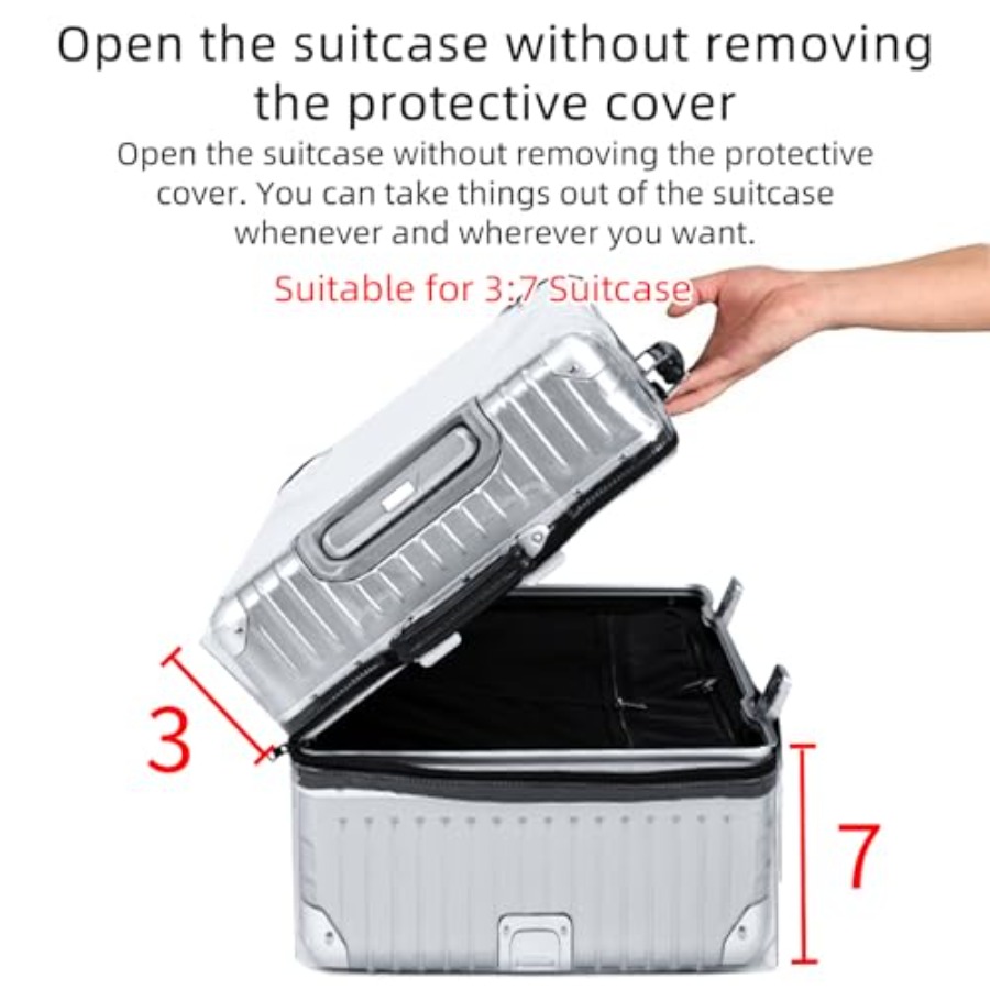 Veki Transparente Kofferhülle  – Luggage Protective Cover Transparent Bewertung und Preis