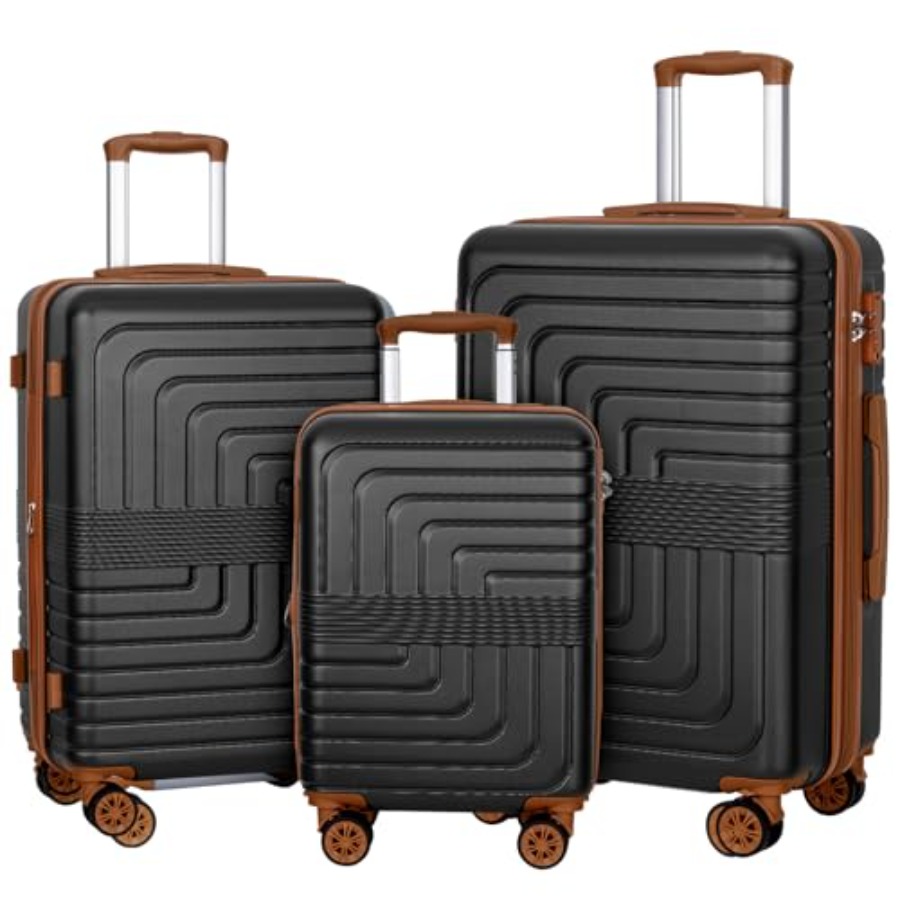 3-teiliges, erweiterbares Koff – Expandable Hard Shell Luggage Set Bewertung und Preis