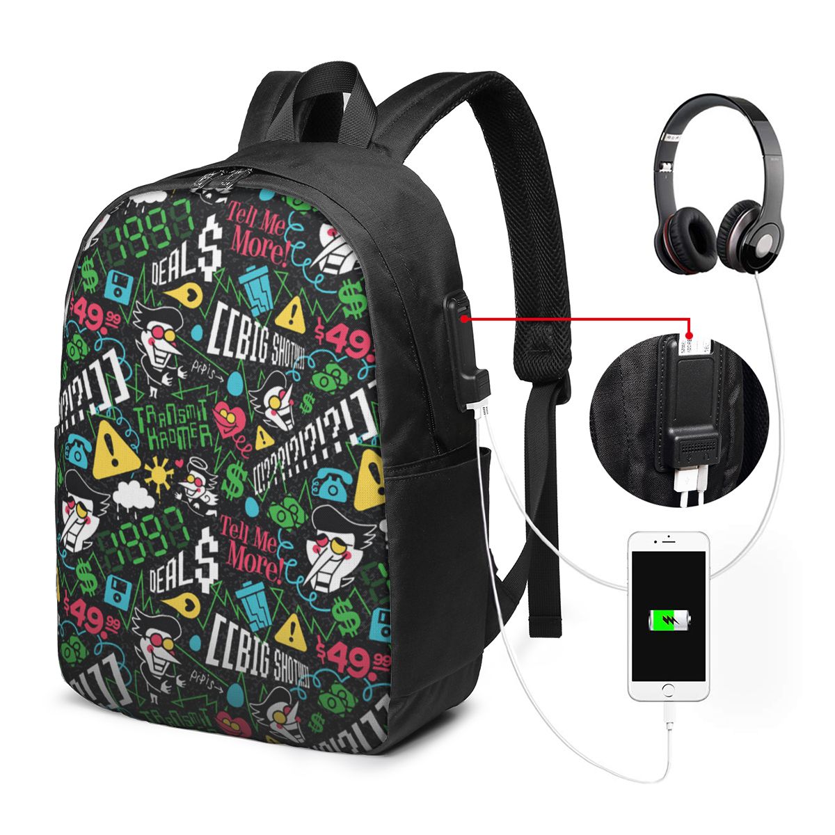 Deltarune SPAMTON G Rucksack,  – Travel Bags Bewertung und Preis