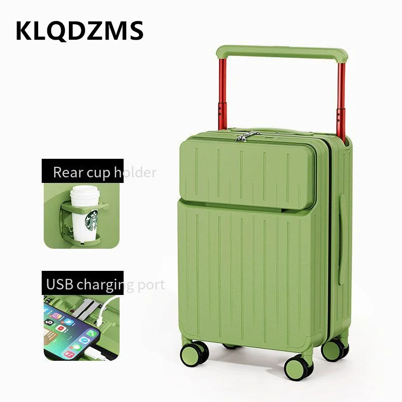 KLQDZMS Koffer mit Frontöffnun – Front Opening Laptop Luggage 24 Inch Bewertung und Preis