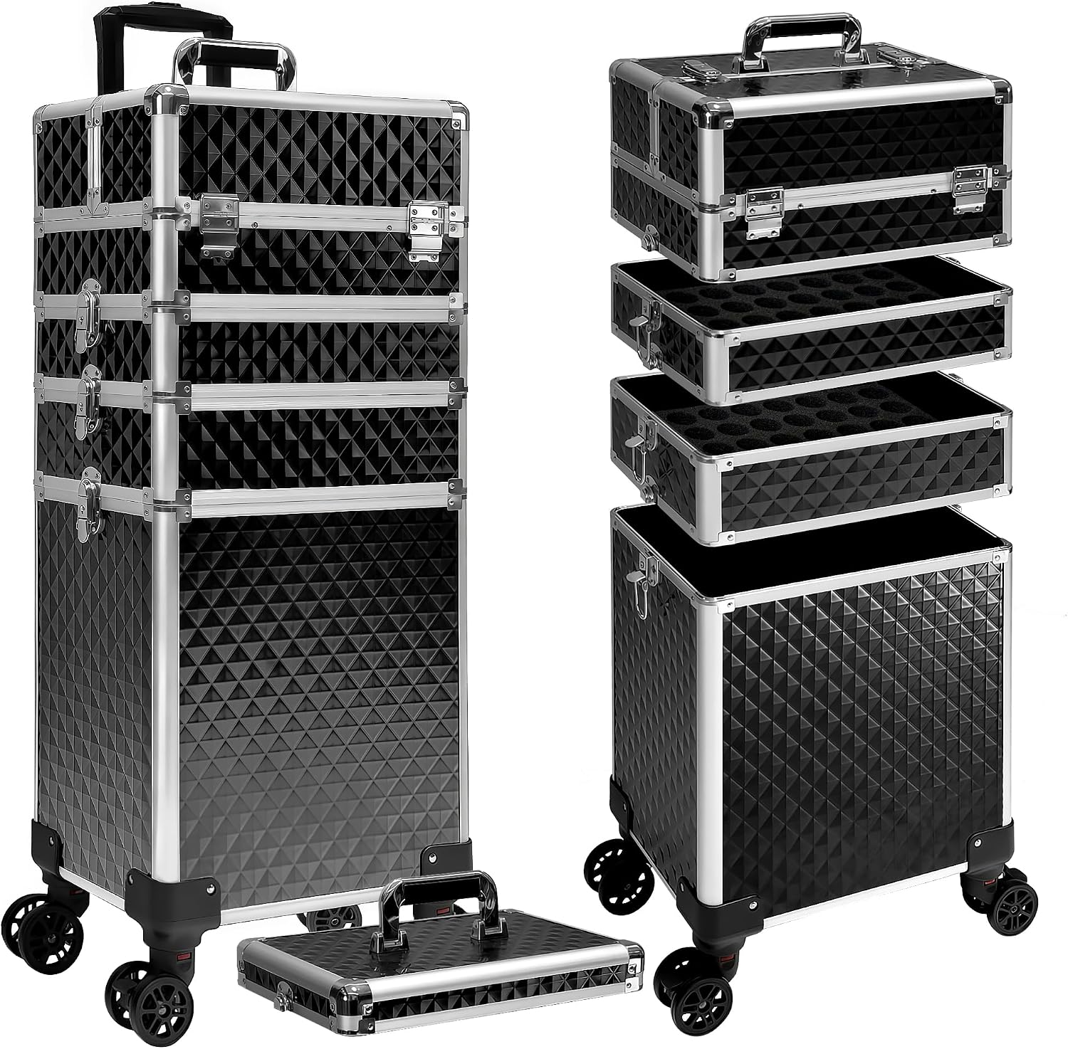 Rollender Make-up-Koffer, Kosm – Luggage Bewertung und Preis