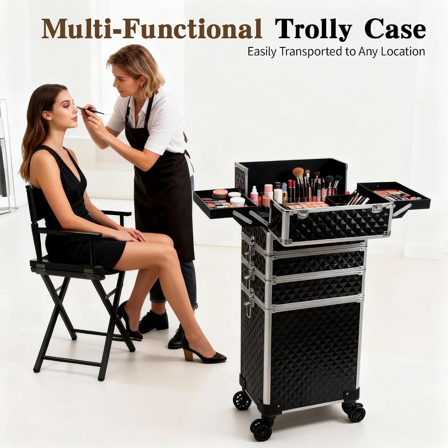 Rollender Make-up-Koffer, Kosm – Luggage Bewertung und Preis