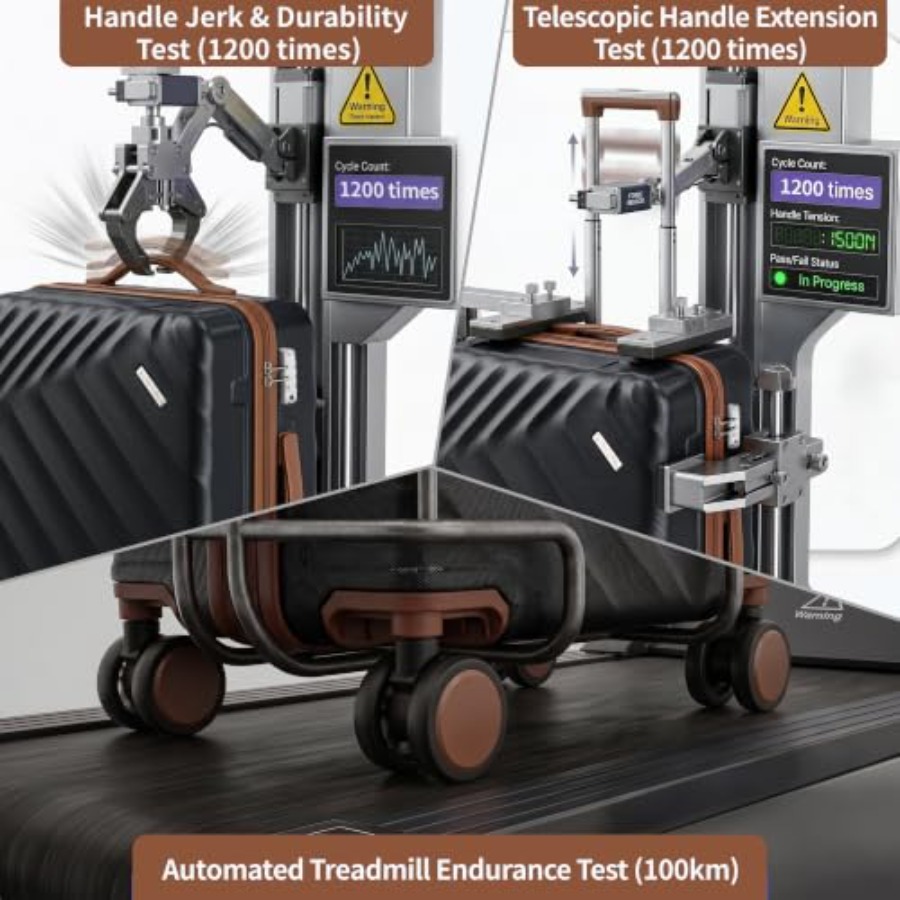 6-teiliges Hartschalen-Koffers – Expandable Hard Shell Luggage Set Bewertung und Preis