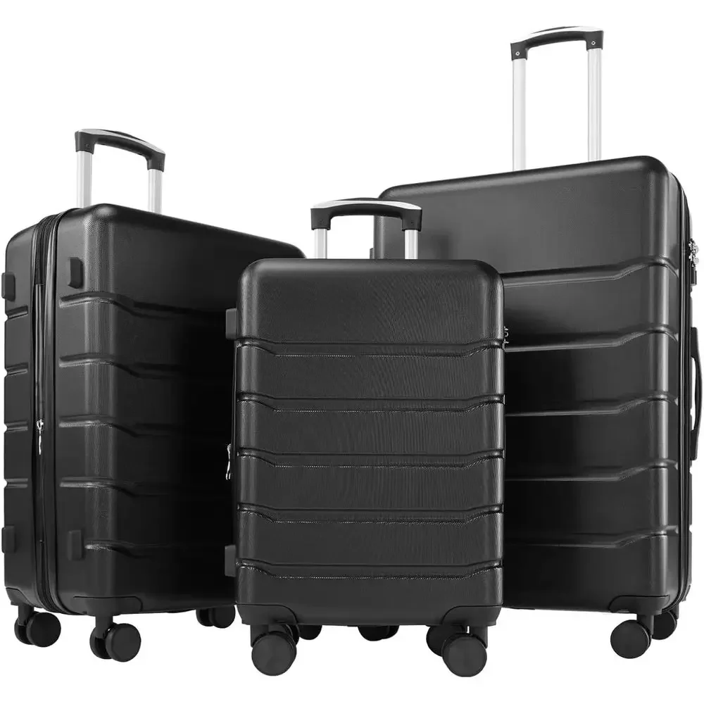3-teiliges Hartschalen-Koffers – Expandable Hard Shell Luggage Set Bewertung und Preis