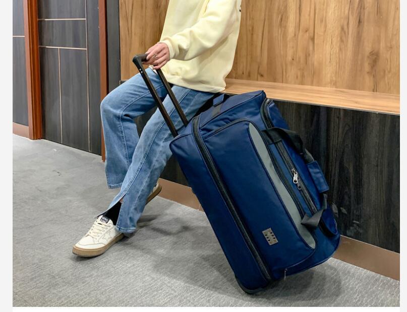 22-Zoll-Handgepäcktasche für H – Foldable Rolling Luggage Bag Bewertung und Preis