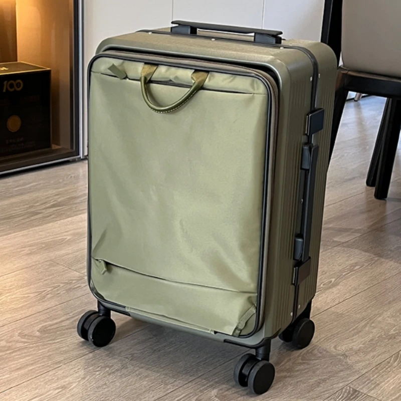 2-in-1-Koffer, abnehmbarer Ruc – Aluminum Frame Carry On Luggage Bewertung und Preis