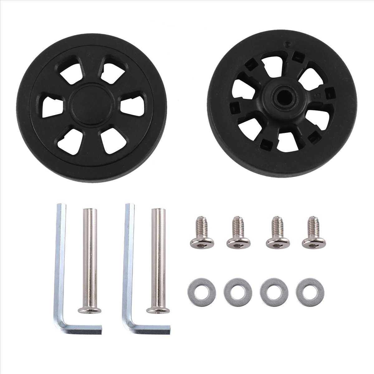 ABQR 60 mm x 12 mm Gepäckräder – Luggage Bewertung und Preis