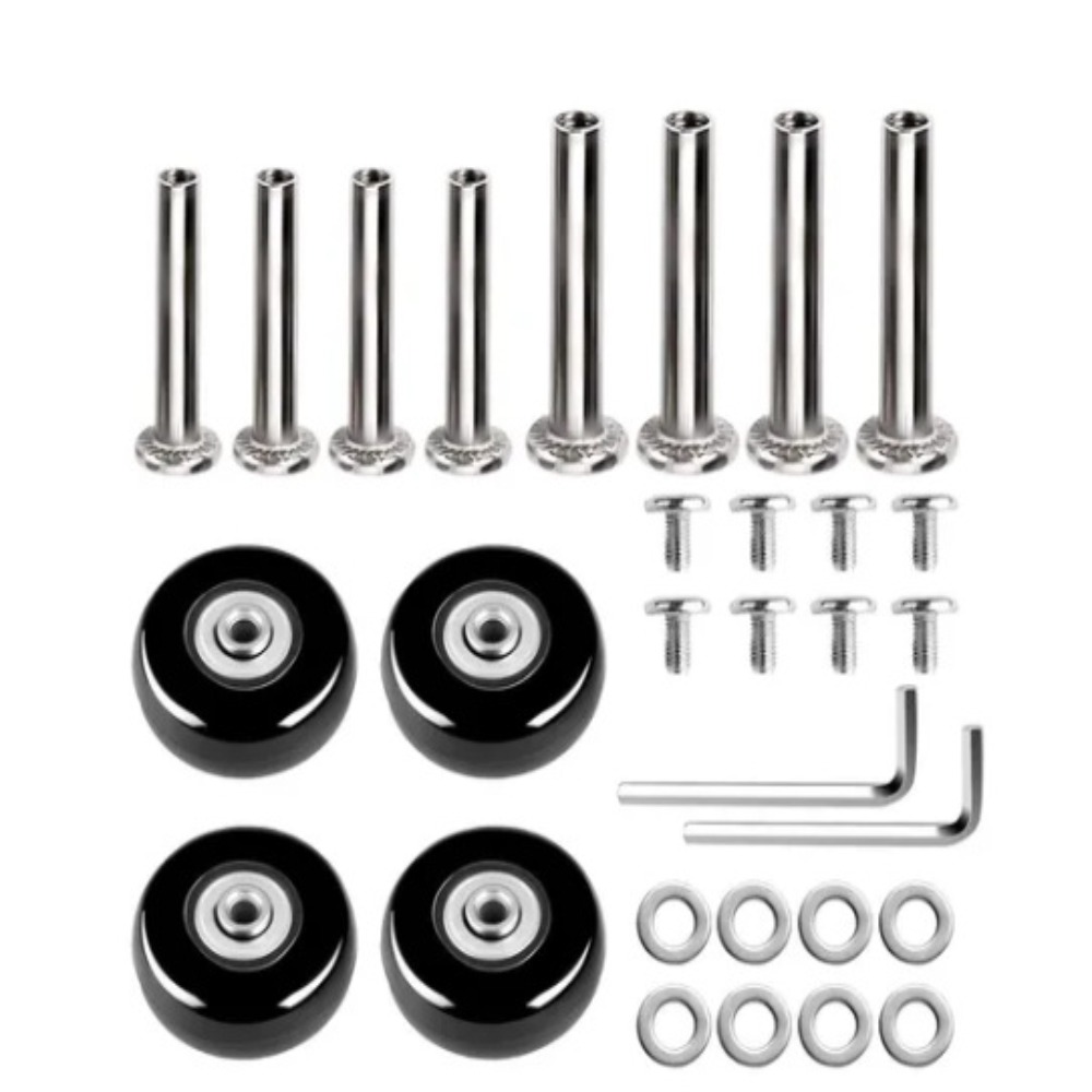 2Pcs Ersetzen Räder Mit Schrau – Silent Replacement Luggage Wheels Bewertung und Preis