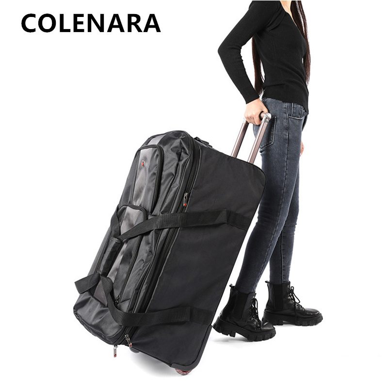 COLENARA Große Kapazität Troll – Foldable Rolling Luggage Bag Bewertung und Preis