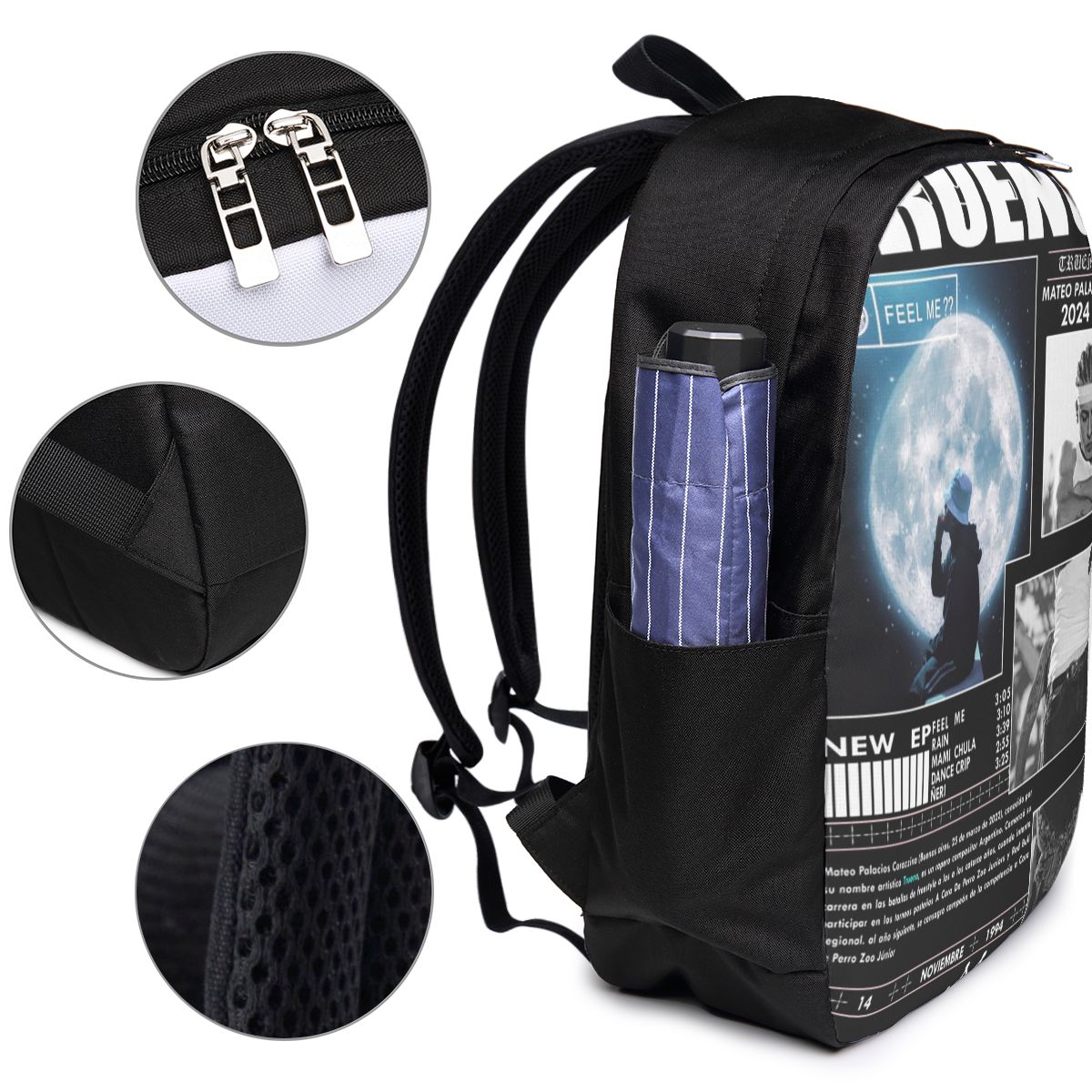 Lustiger Trueno Hip-Hop-Rapper – Travel Bags Bewertung und Preis