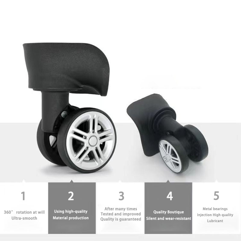 Gepäck fixiert, hochwertiges L – Silent Replacement Luggage Wheels Bewertung und Preis