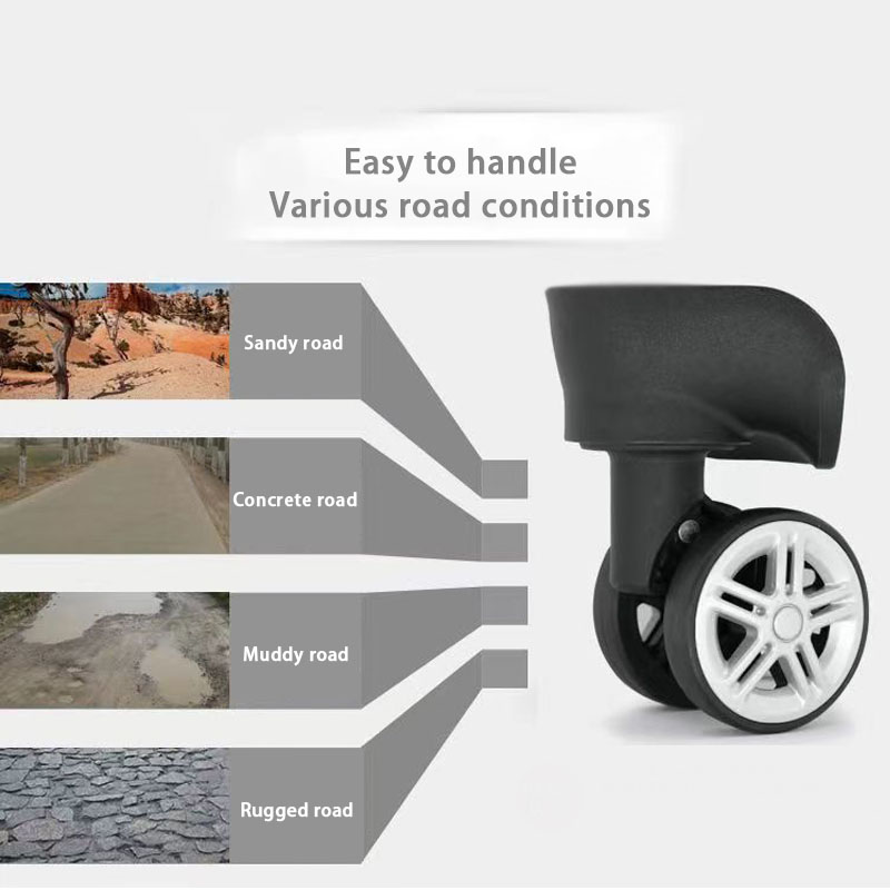Gepäck fixiert, hochwertiges L – Silent Replacement Luggage Wheels Bewertung und Preis