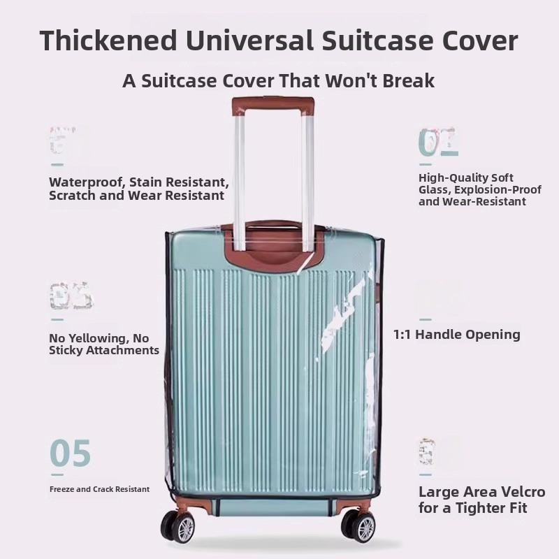 Verstärkte Schutzhülle für Gep – Luggage Protective Cover Transparent Bewertung und Preis
