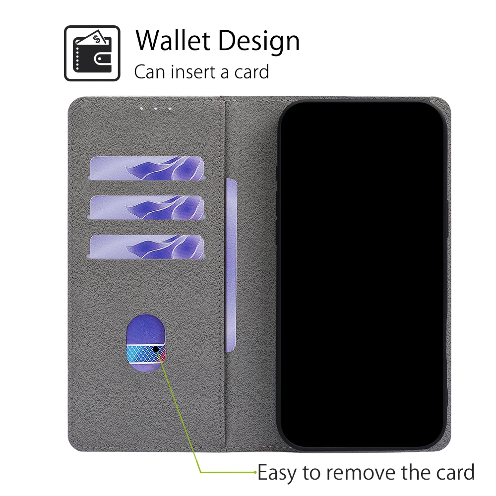 Bemalte magnetische Flip-Leder – Wallets Bewertung und Preis