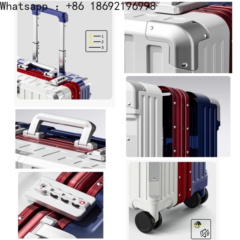 18-Zoll-Koffer Handgepäck Roll – Aluminum Frame Carry On Luggage Bewertung und Preis