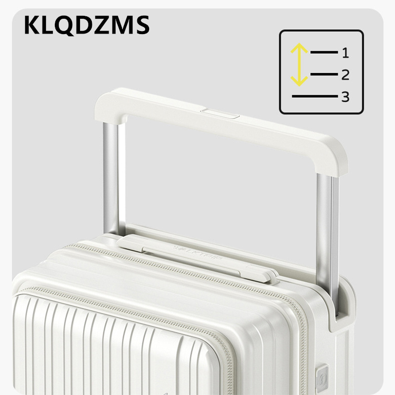 KLQDZMS Ladekoffer mit Frontöf – Front Opening Laptop Luggage 24 Inch Bewertung und Preis
