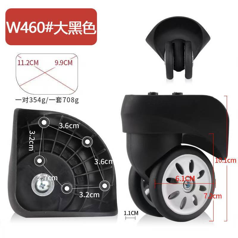 Räder für Stoffkoffer V56/V03  – Silent Replacement Luggage Wheels Bewertung und Preis
