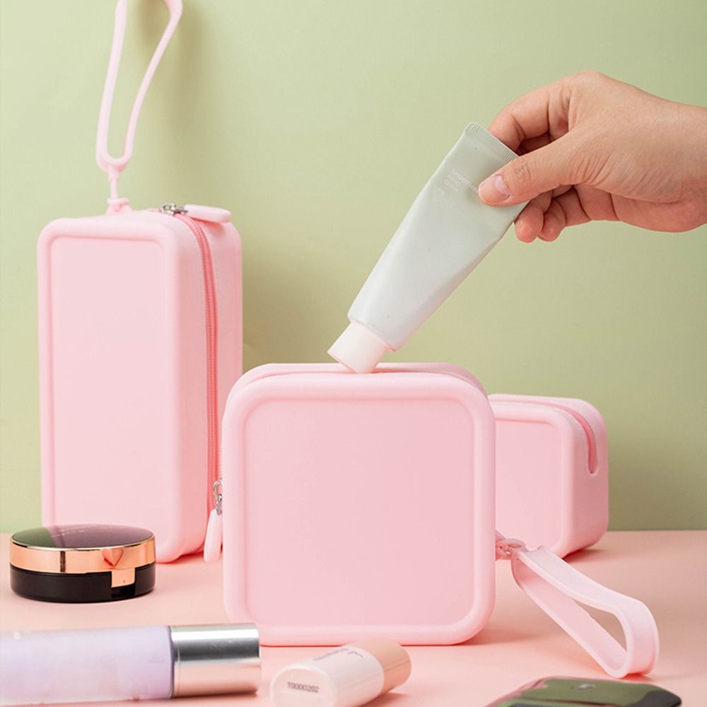 Tragbare Silikon-Geldbörse mit – Cosmetic Bags Bewertung und Preis