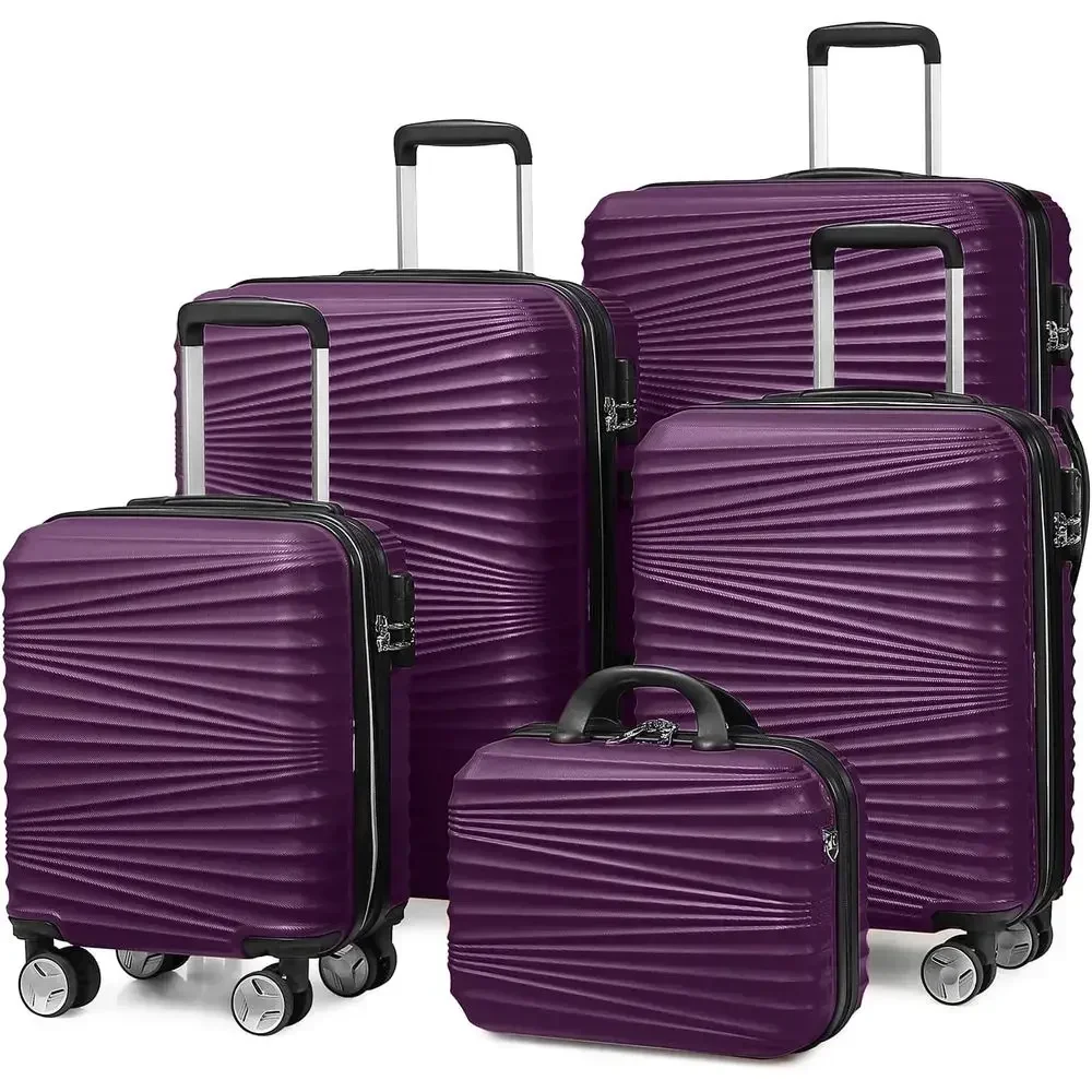 5-teiliges Hartschalen-Koffers – Expandable Hard Shell Luggage Set Bewertung und Preis