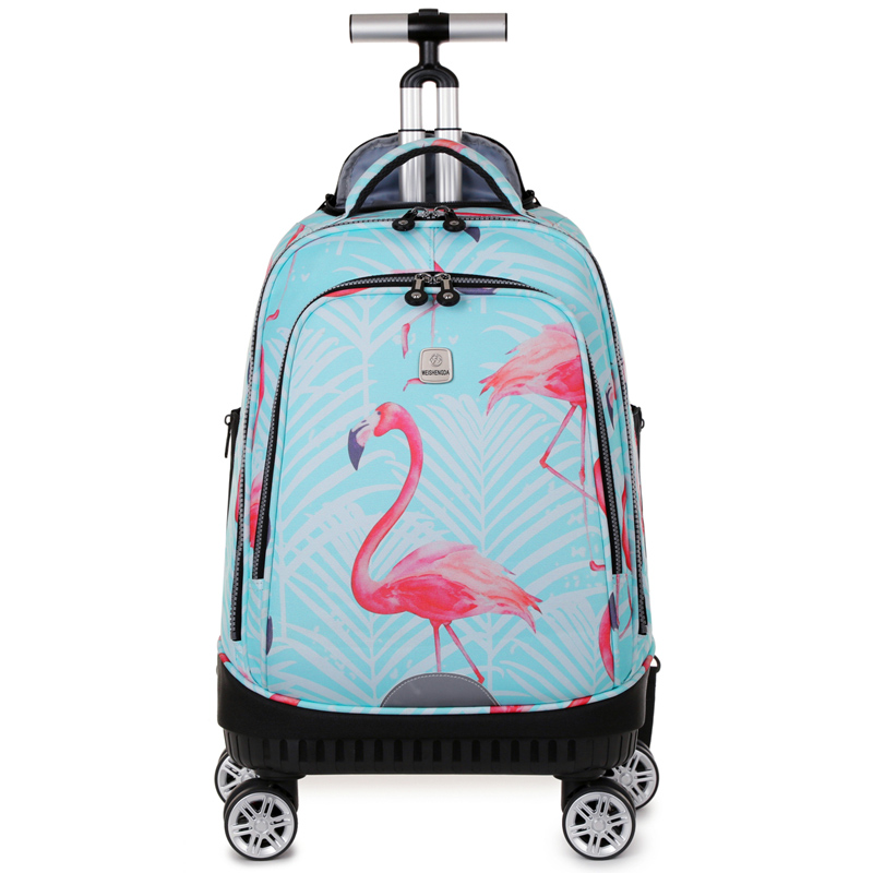 Rollrucksack mit Spinnerrädern – Foldable Rolling Luggage Bag Bewertung und Preis