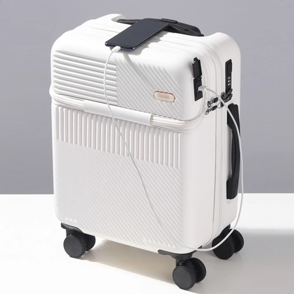 Trolley-Koffer mit offenem Dec – Front Opening Laptop Luggage 24 Inch Bewertung und Preis