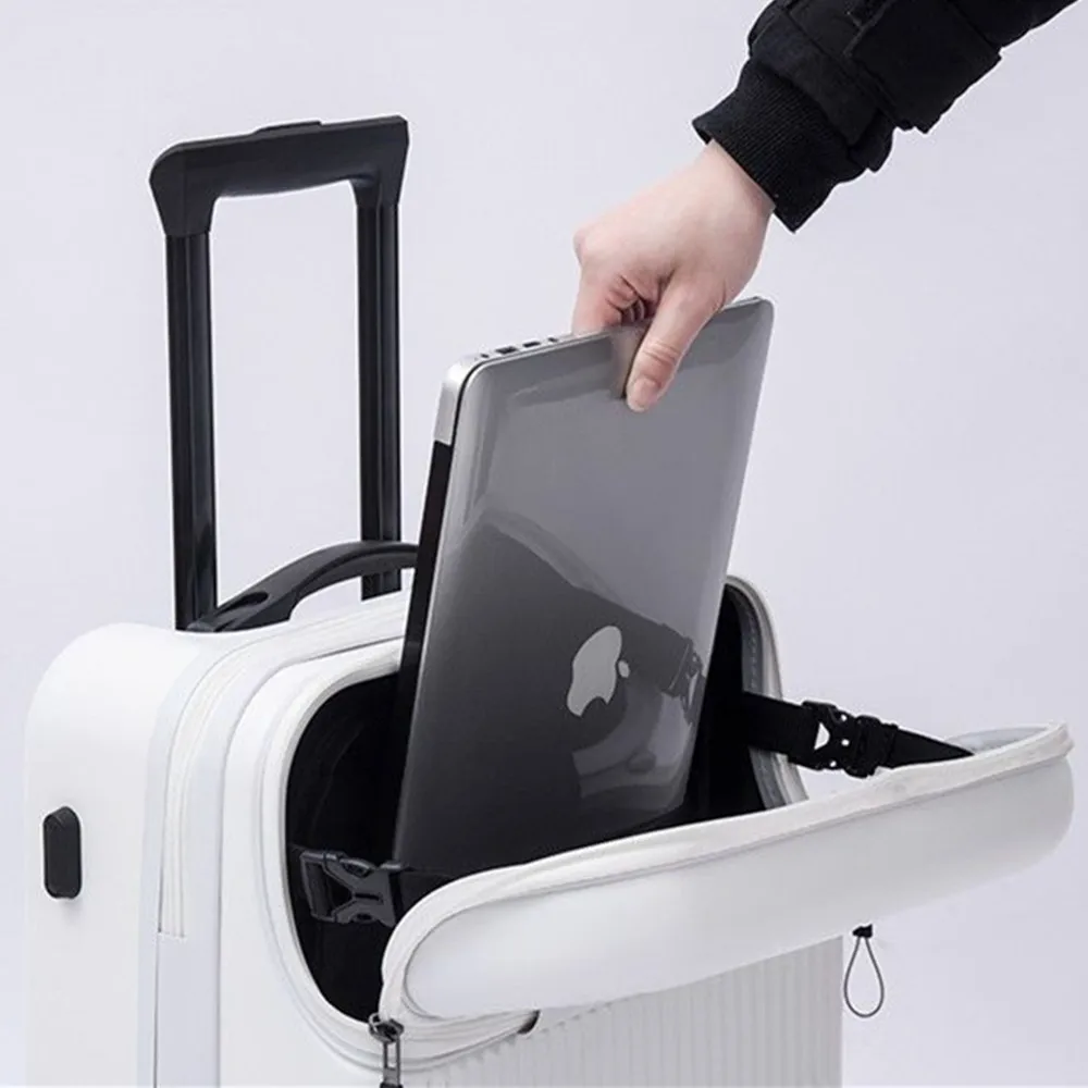 Trolley-Koffer mit offenem Dec – Front Opening Laptop Luggage 24 Inch Bewertung und Preis