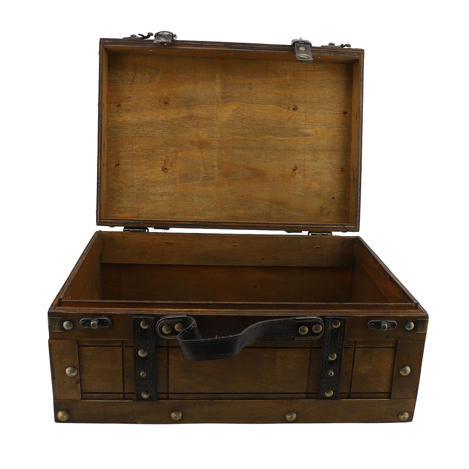 Retro-Koffer aus synthetischem – Retro Vintage Trunk Suitcase Bewertung und Preis