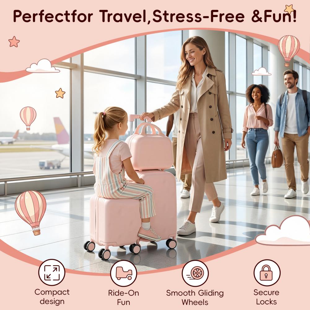 Lustiger Roller, 20 Zoll, Kind – Kids Ride On Suitcase Scooter Bewertung und Preis
